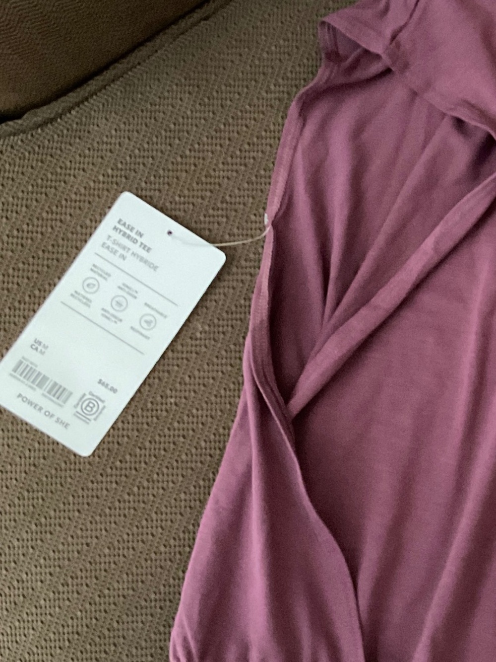 Lovely, flattering Athleta purple top - Picture 6 of 8